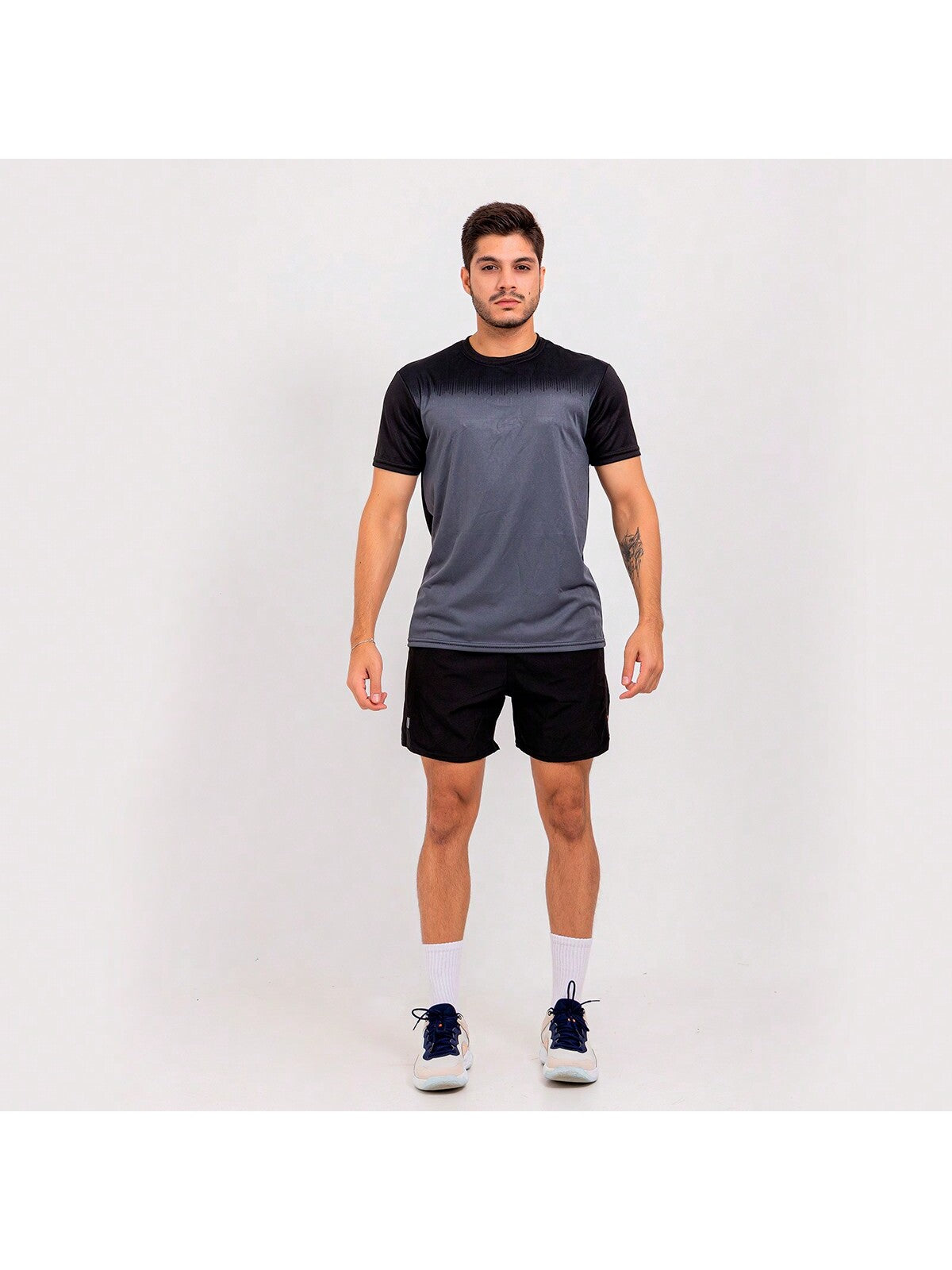 KIT2 UN Camiseta Dry Fit Treino Masculina Academia Corrida