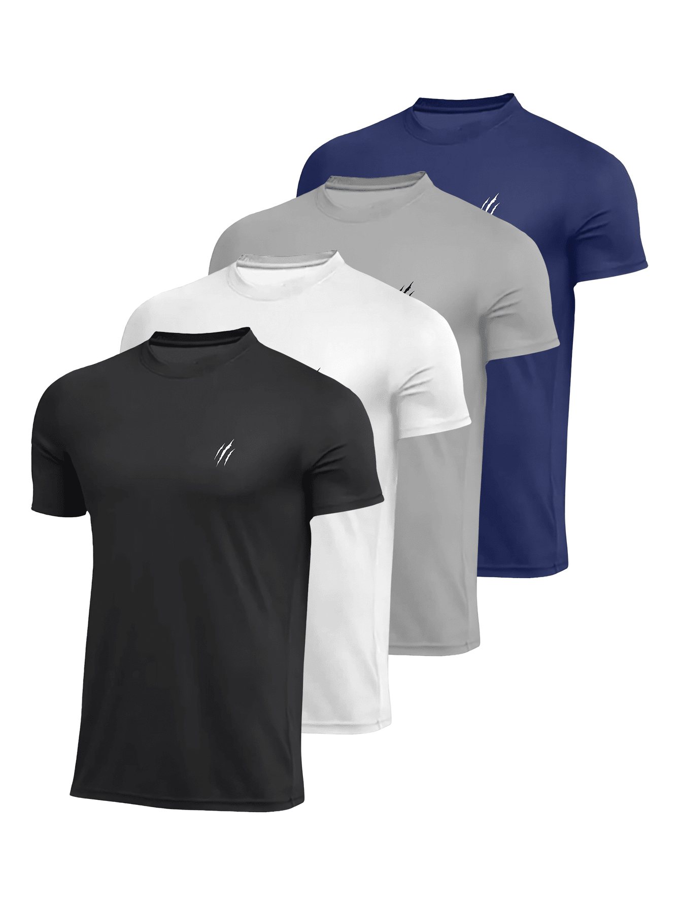 Kit 4 Camisetas Masculina Manga Curta Dry Fit Esportivo